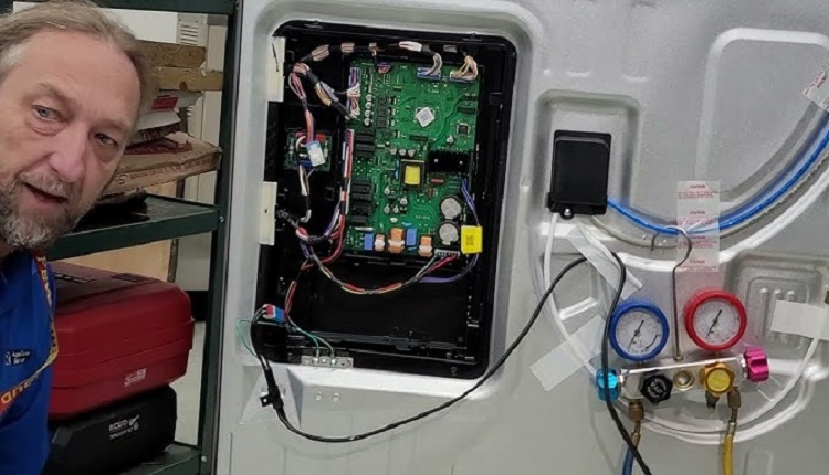علت روشن نشدن یخچال - برد کنترل الکتریکی یخچال