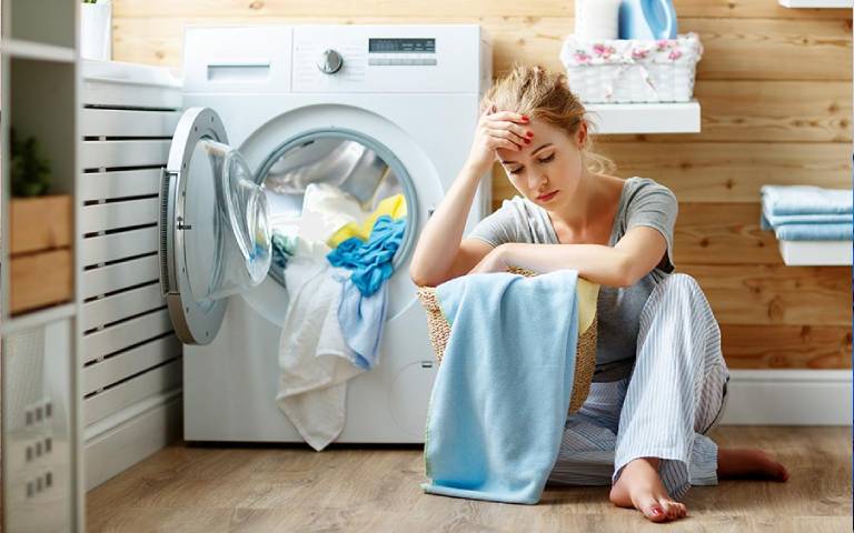 مشکلات رایج لباسشویی
