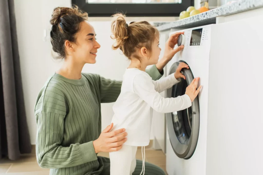 علت لرزش ماشین لباسشویی