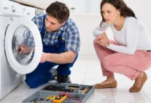 علت لرزش ماشین لباسشویی