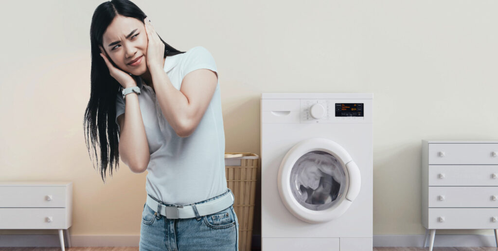 علت صدای ماشین لباسشویی