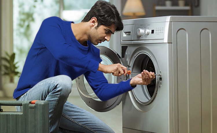 رفع ارور لباسشویی