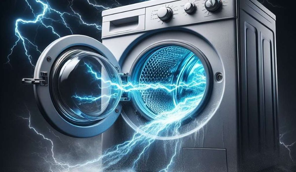 دلایل مختلف برقدارشدن بدنه لباسشویی