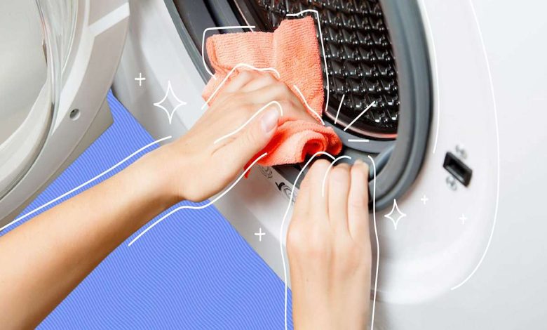 تمیز کردن ماشین لباسشویی