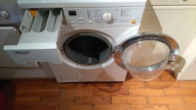 باقی ماندن پودر ماشین لباسشویی در جاپودری
