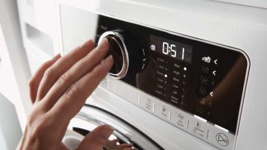 معنی دکمه‌های ماشین لباسشویی