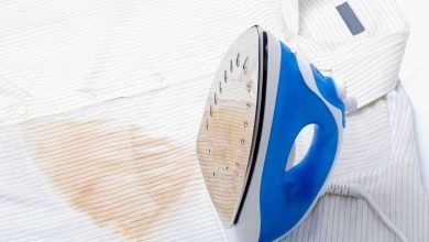 رفع لکه اتو از روی لباس