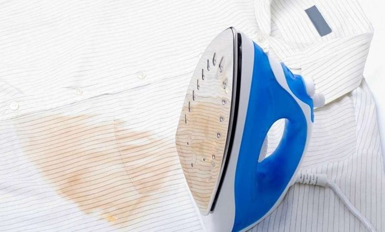 رفع لکه اتو از روی لباس