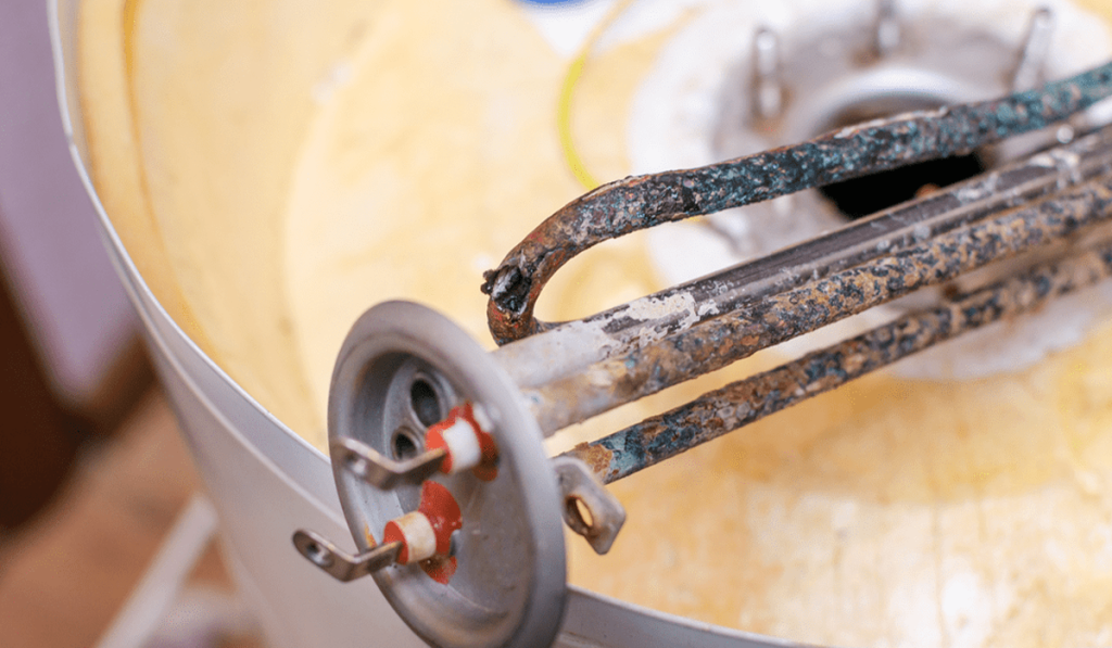 علت رسوب‌گرفتگی آبگرمکن