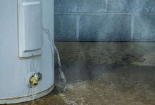 نشت آب از آبگرمکن