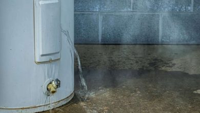 نشت آب از آبگرمکن