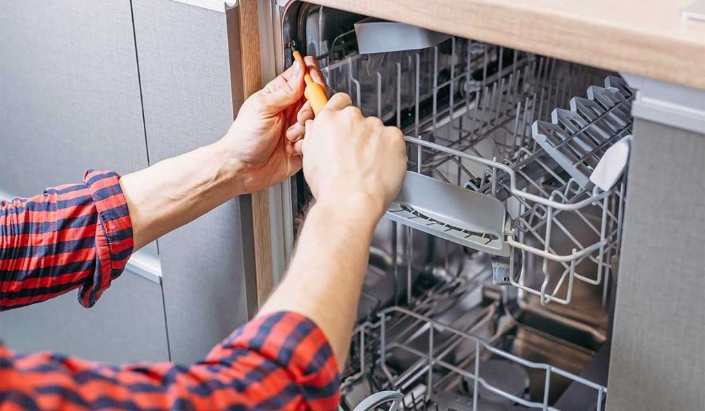 رفع مشکل سوختن موتور ماشین ظرفشویی