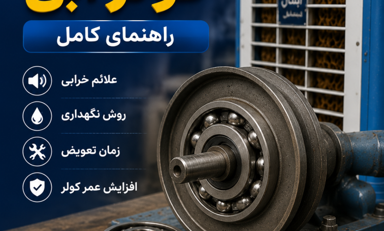 بلبرینگ کولر آبی
