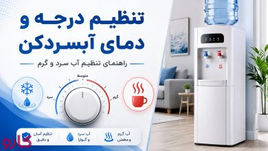 تنظیم دمای آبسردکن