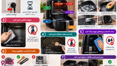 تمیز کردن هواپز