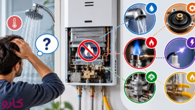 علت اتومات نکردن آبگرمکن چیست؟ راهنمای عیب‌یابی روشن نشدن مشعل