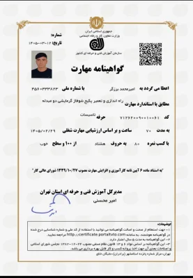 امیرمحمد برزگر